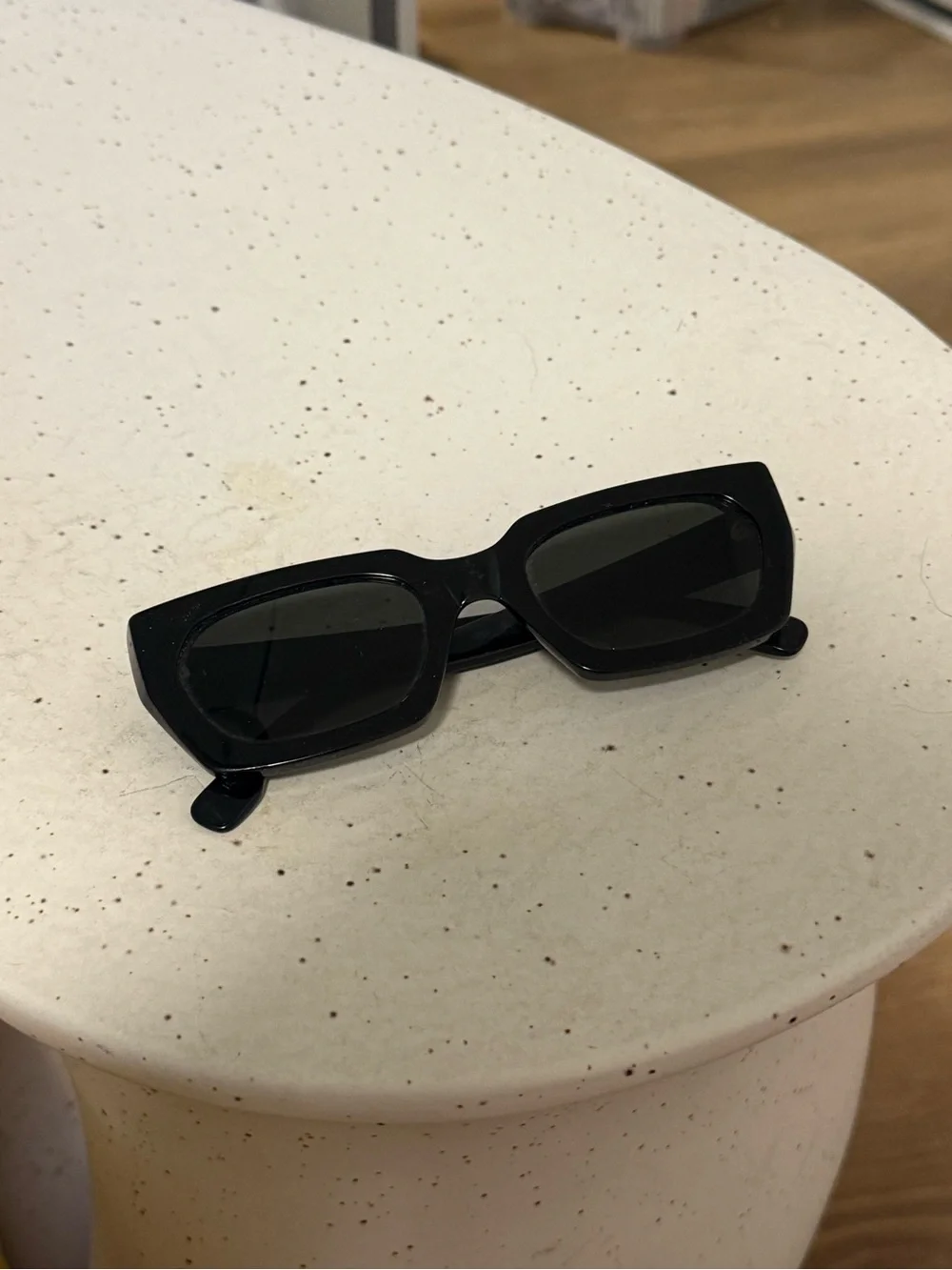 RETROSUPERFUTURE Black Rectangular Men’s Sunglasses
